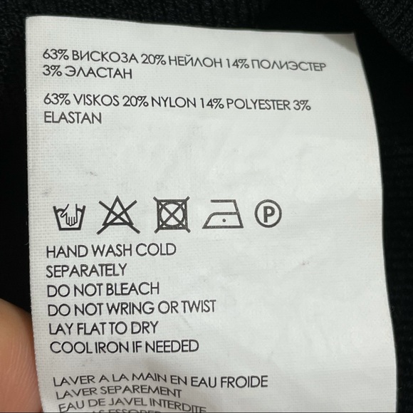 Club Monaco Colema Cold Shoulder Fine Ribbed Sweater - Picture 11 of 11